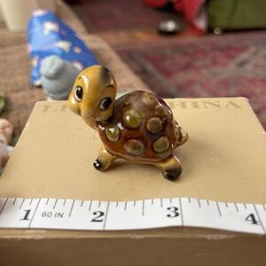 Vintage Small Ceramic Turtle Japan